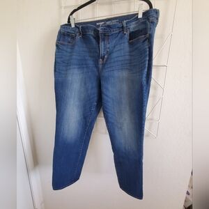 Old Navy Curvy Mid-rise Women's Blue Jeans #6